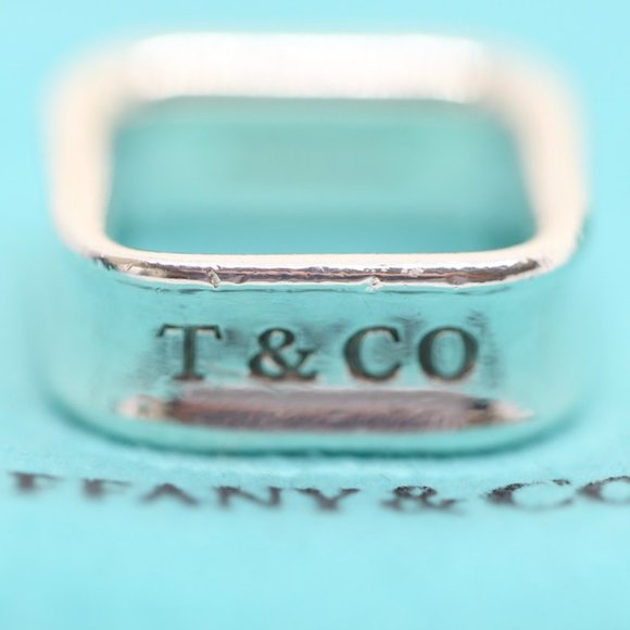 Tiffany & Co. 1837 Square Ring Size 5 - Picture 4 of 8